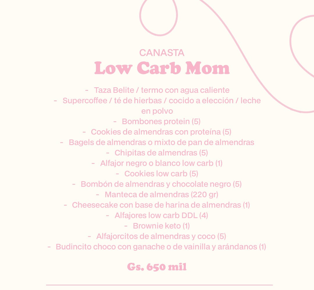 CANASTA LOW CARB MOM