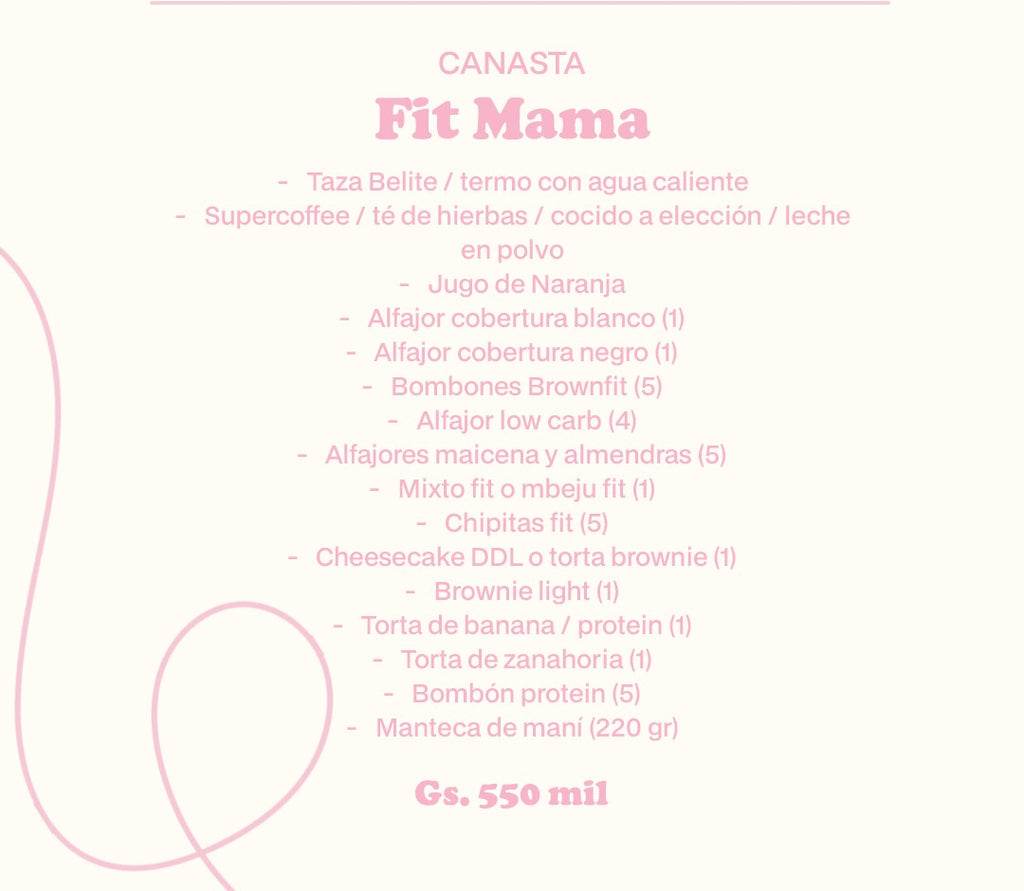 CANASTA FIT MAMA