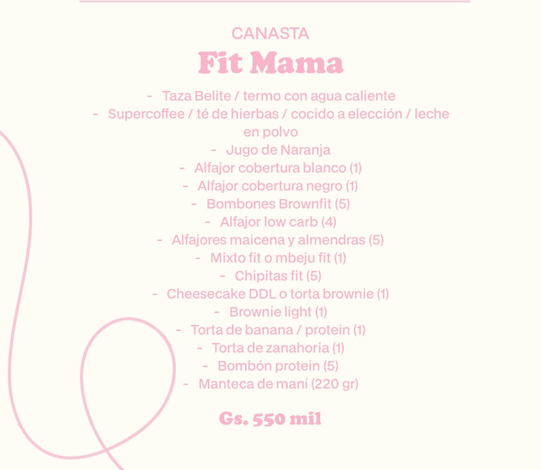 CANASTA FIT MAMA