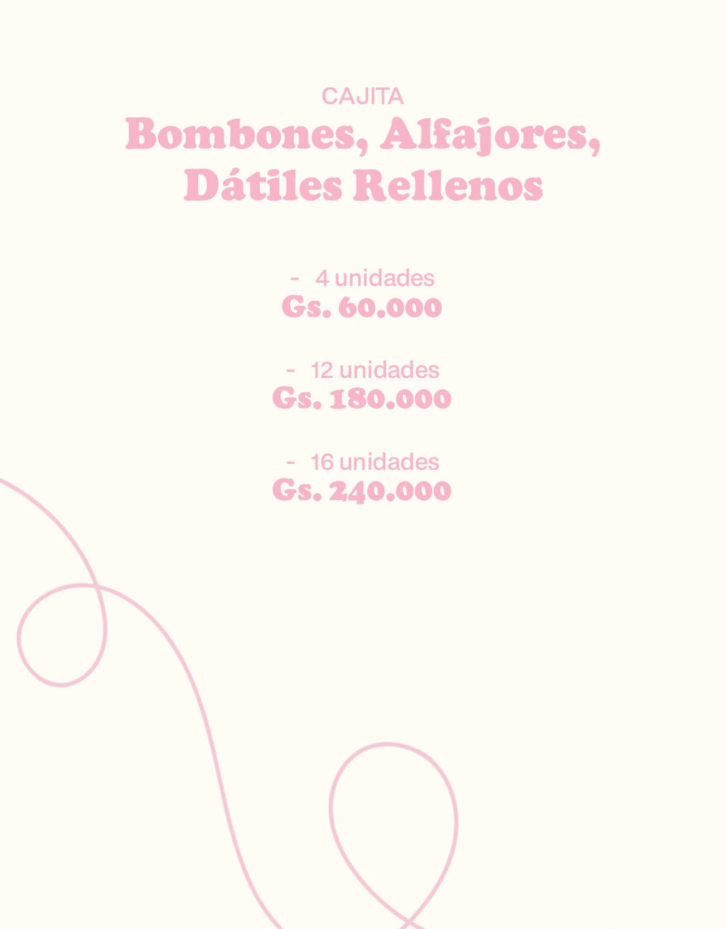 CAJITA de Dulces