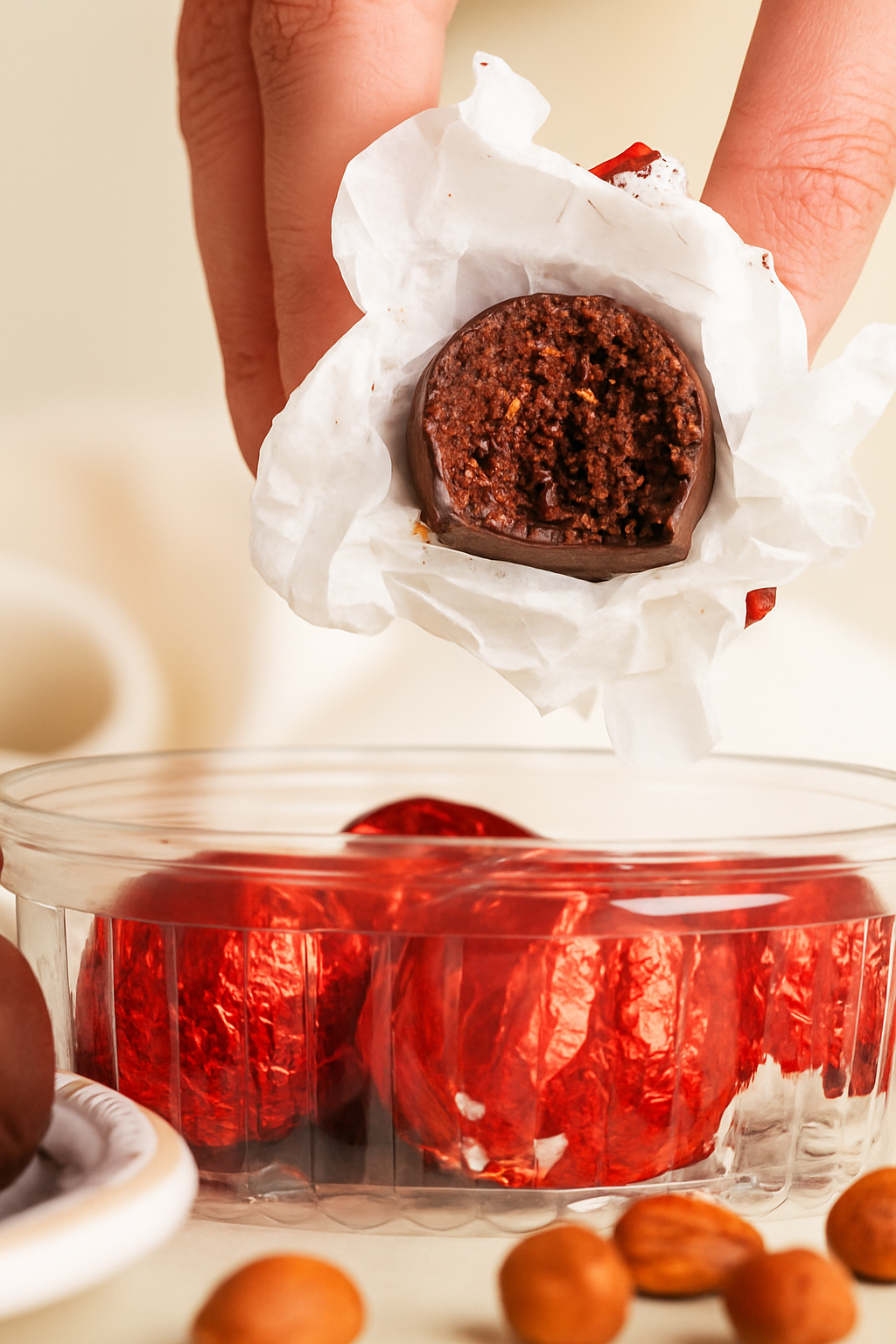 BOMBONES DE AVELLANAS