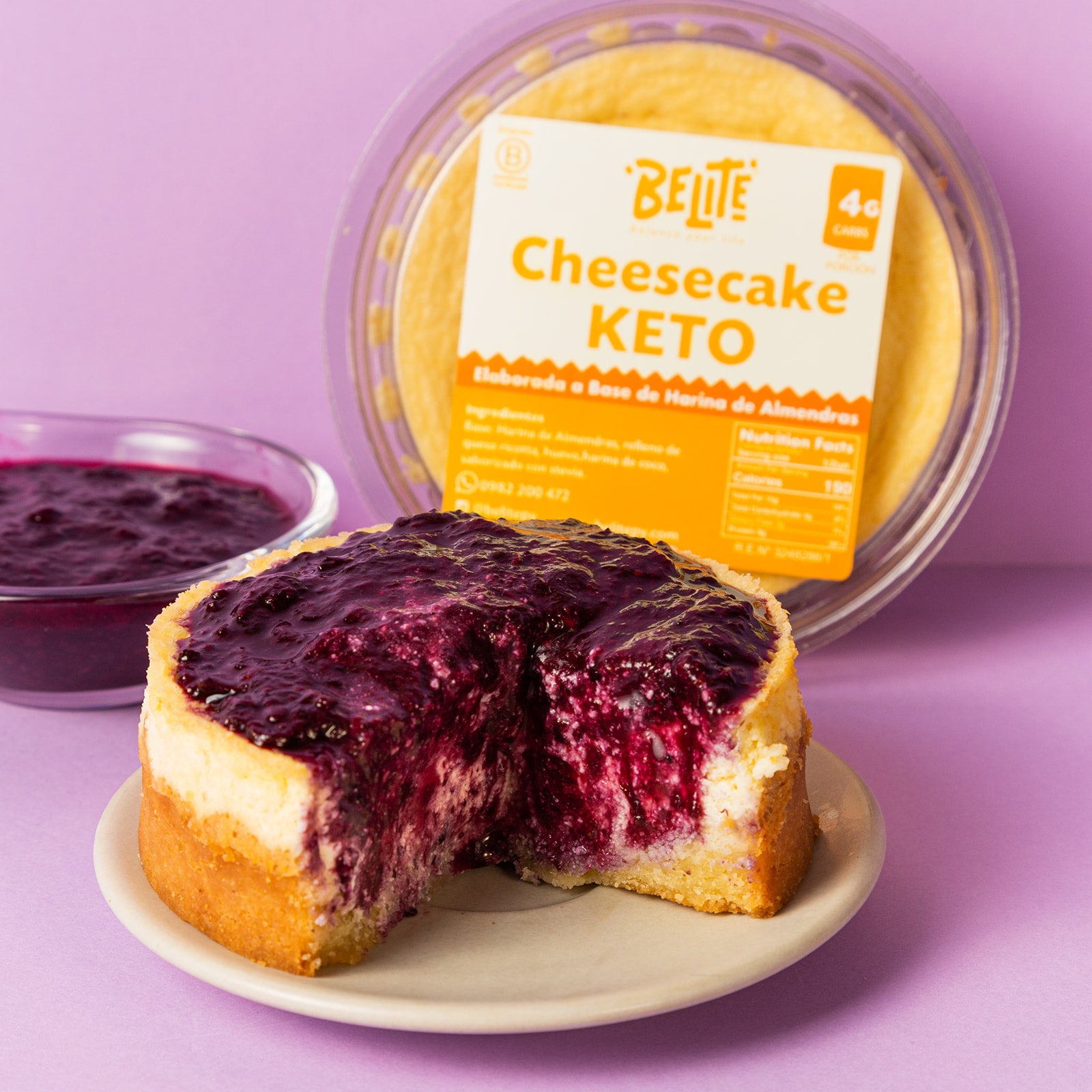 CHEESECAKE KETO