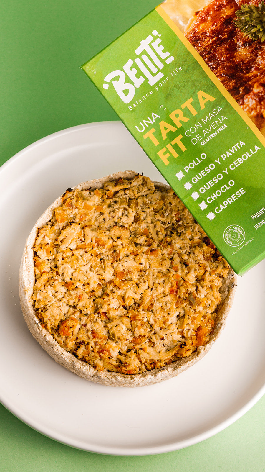 TARTA FIT DE POLLO