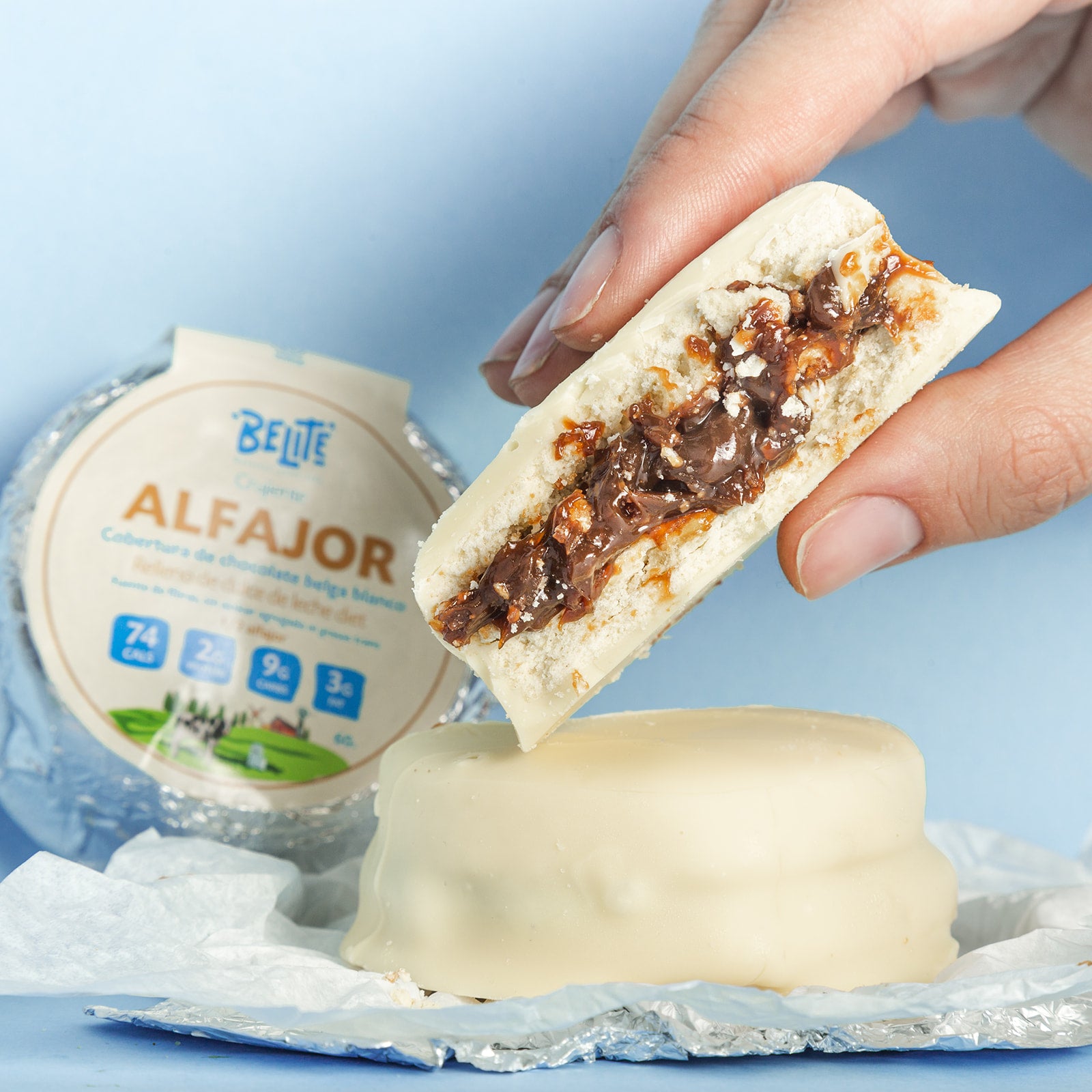 ALFAJOR DDL CHOCO BLANCO
