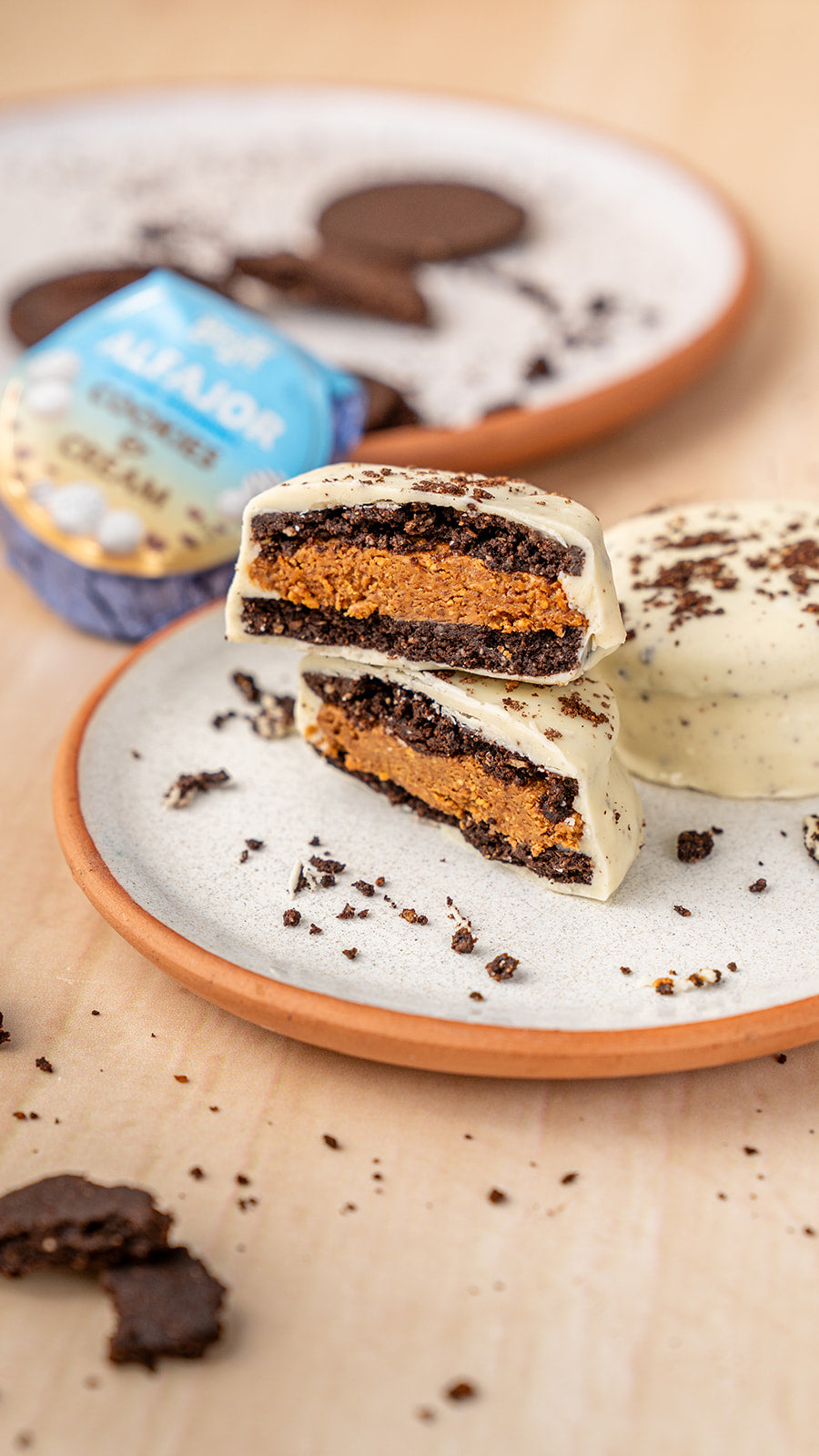 ALFAJOR KETO COOKIES & CREAM