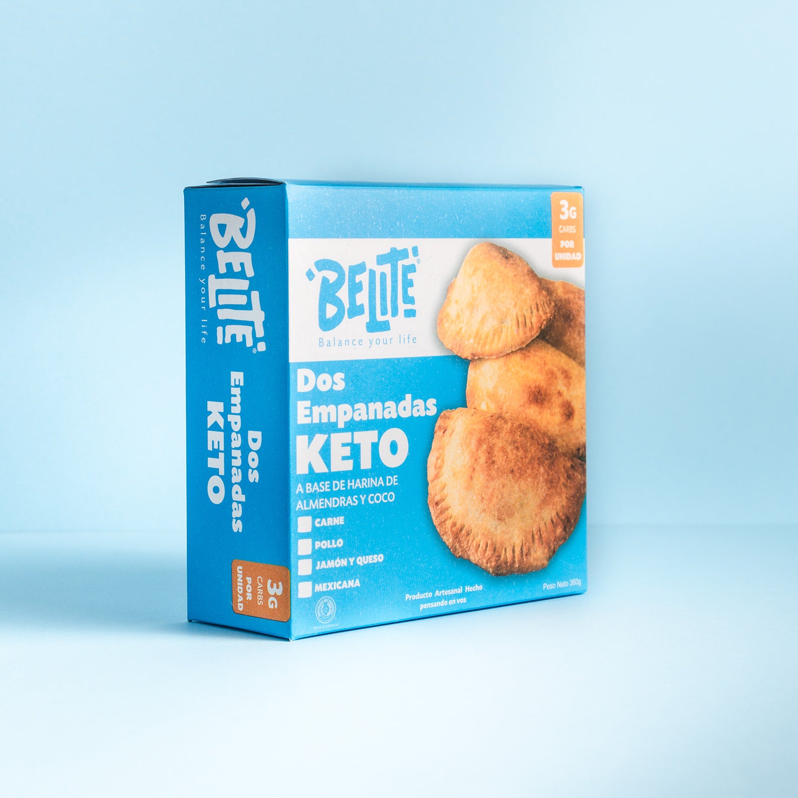 EMPANADAS DE CARNE KETO