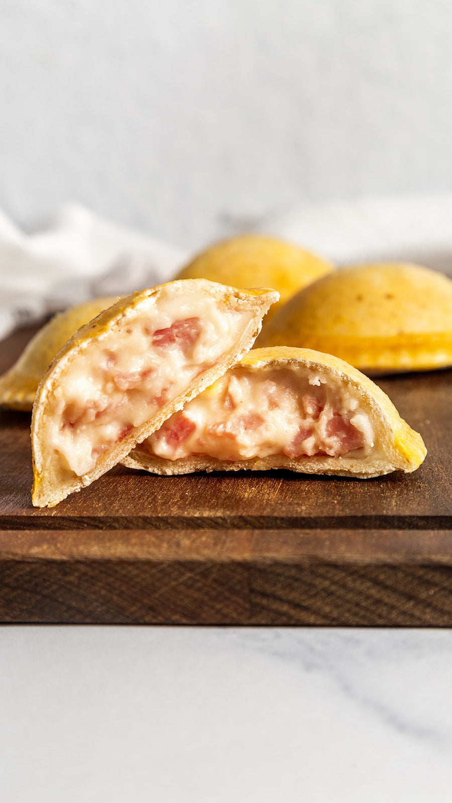EMPANADAS FIT DE JAMON Y QUESO