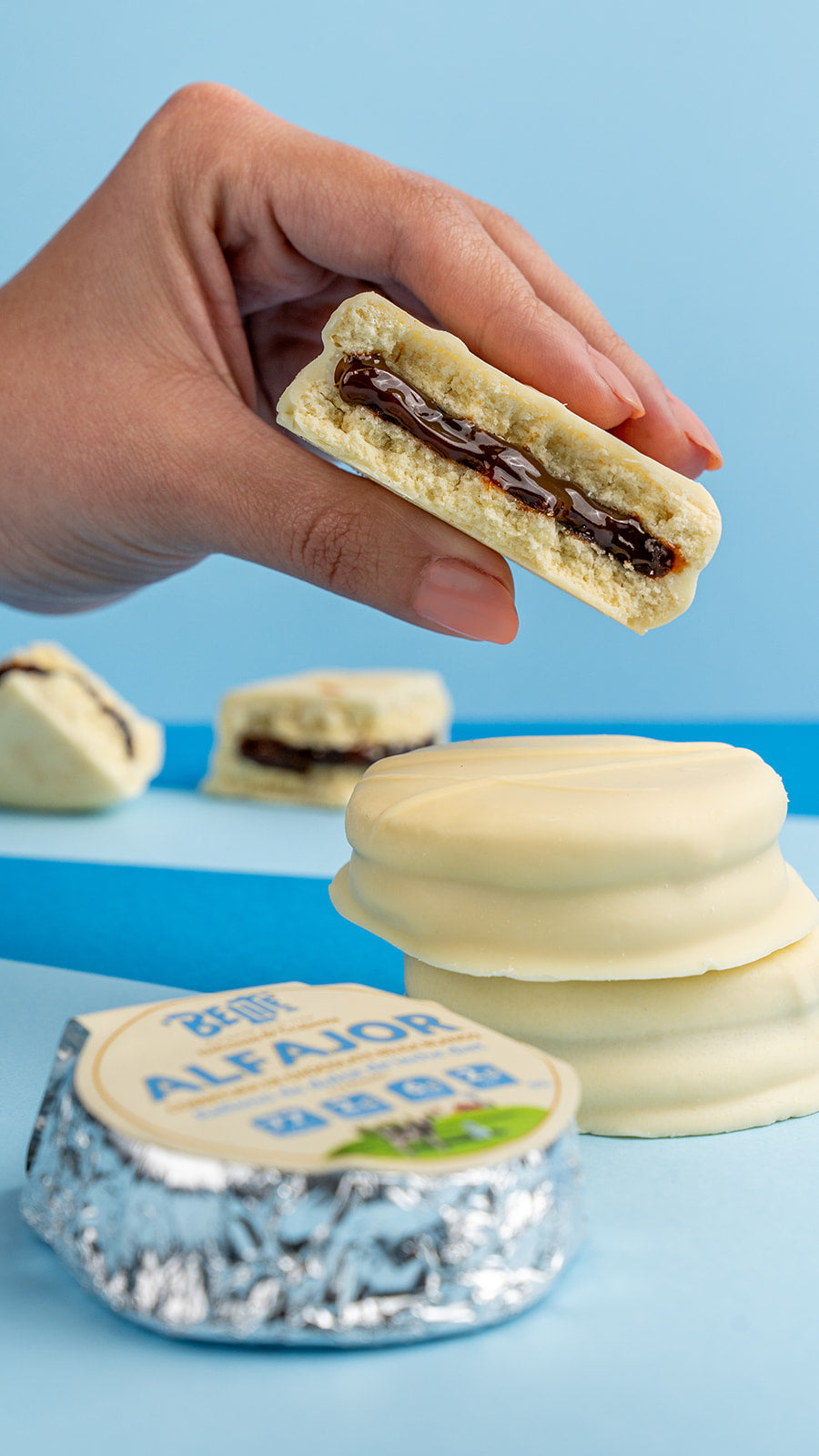 ALFAJOR DDL CHOCO BLANCO
